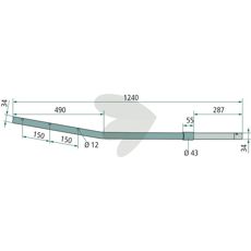 Link arm - 12497