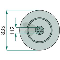 Inner slide plate - 14470