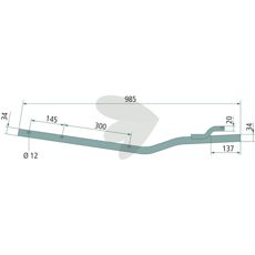 Pin arm - 16564