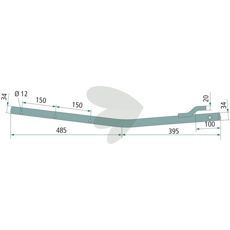Pin arm - 16788