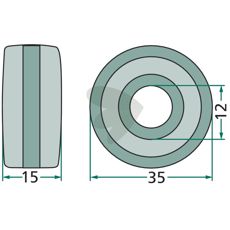 Running roller 0464150