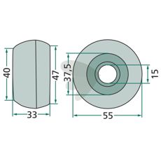 Running roller 0602521