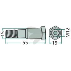 Bolt Stoll - JF etc. 99.03-13.4