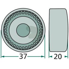 Needle bearing - 089.000.897.0917