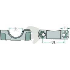 Bearing cup 06229599, 1.1037.630.112.00