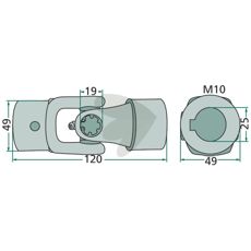 Universal joint -1.1040.006.500.10