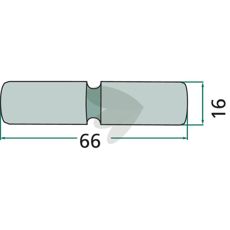 Drive bolt for cam clutch - 1.1044.050.102.00
