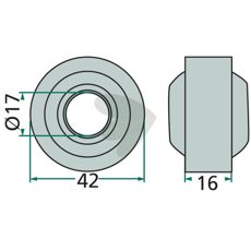 Articulated bearing