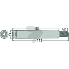 Bearing bolt