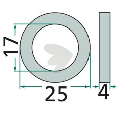 Spacer ring - 1.1504.010.118.00