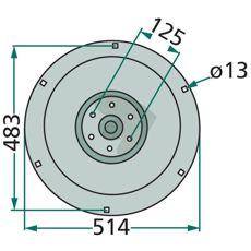 Support plate - 6586949