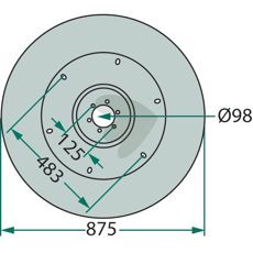 Slide plate - 6588641