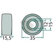 Roller for Pick-up