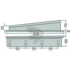 Piston knife - 0982250900