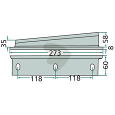 Piston knife - 0982251100