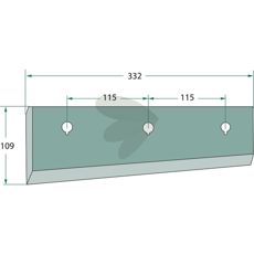 Piston knife - 0982251300