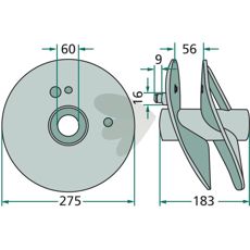 Curve washer 101042, 497293