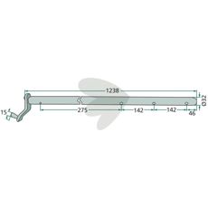 Pin retainer right-hand rotating - 101098