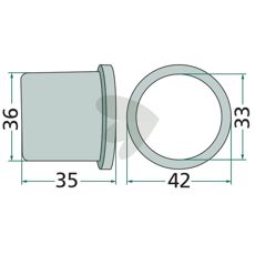 Collar bushing 120725