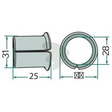 Bushing for swing arm