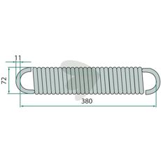 Tension spring Fella and more 121171