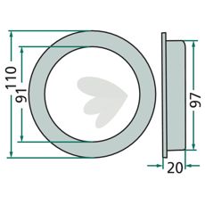Bearing bushing 122268