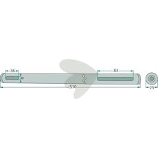 Drive shaft Fella and more 123415