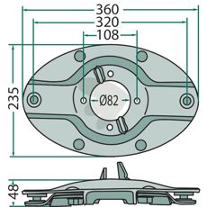 Disc with quick coupling - 145859.1