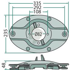 Disc with quick coupling - 151480.0