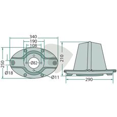 Disc with quick coupling - 150115.0