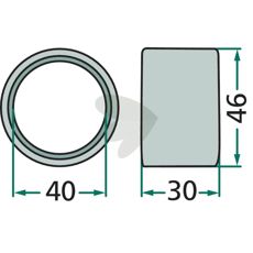 Brass bushing