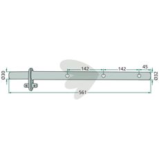 Pin holder Right turning - 497548