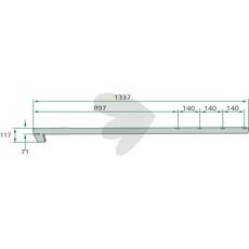 Pin holder Left turning - 161631