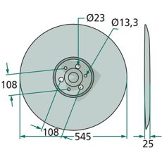 Support plate - 16508035