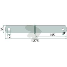 Spindle axle - 16604468
