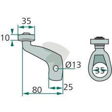 Support roller - VF16606306