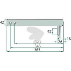 Bearing tube- VF16622605.86