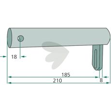 Bearing tube-16624055