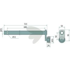 Control lever - 275600271