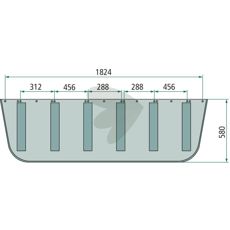 Catch Cloth 1912X580mm