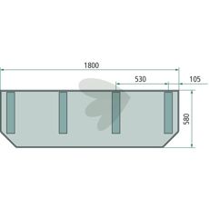 Catch Cloth 1800X580mm