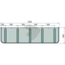 Catch Cloth 2365X680mm 00499295