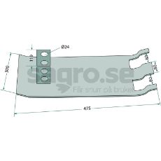 Skid shoe - 55911300