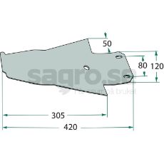 Skid shoe - 55921500