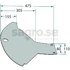 Skid shoe - 55922000