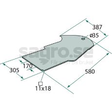 Skid shoe - 55922110