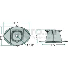 Disk with cap and cutter - 56207600