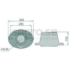 Disk HD with cap