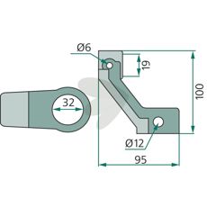 Control Crank - 57515000