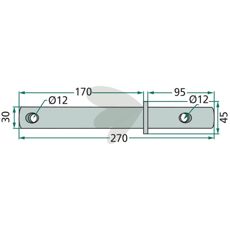 Pin Arm Shaft - KV0022TL